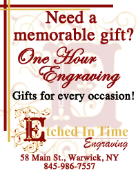 Etched in Time Engraving