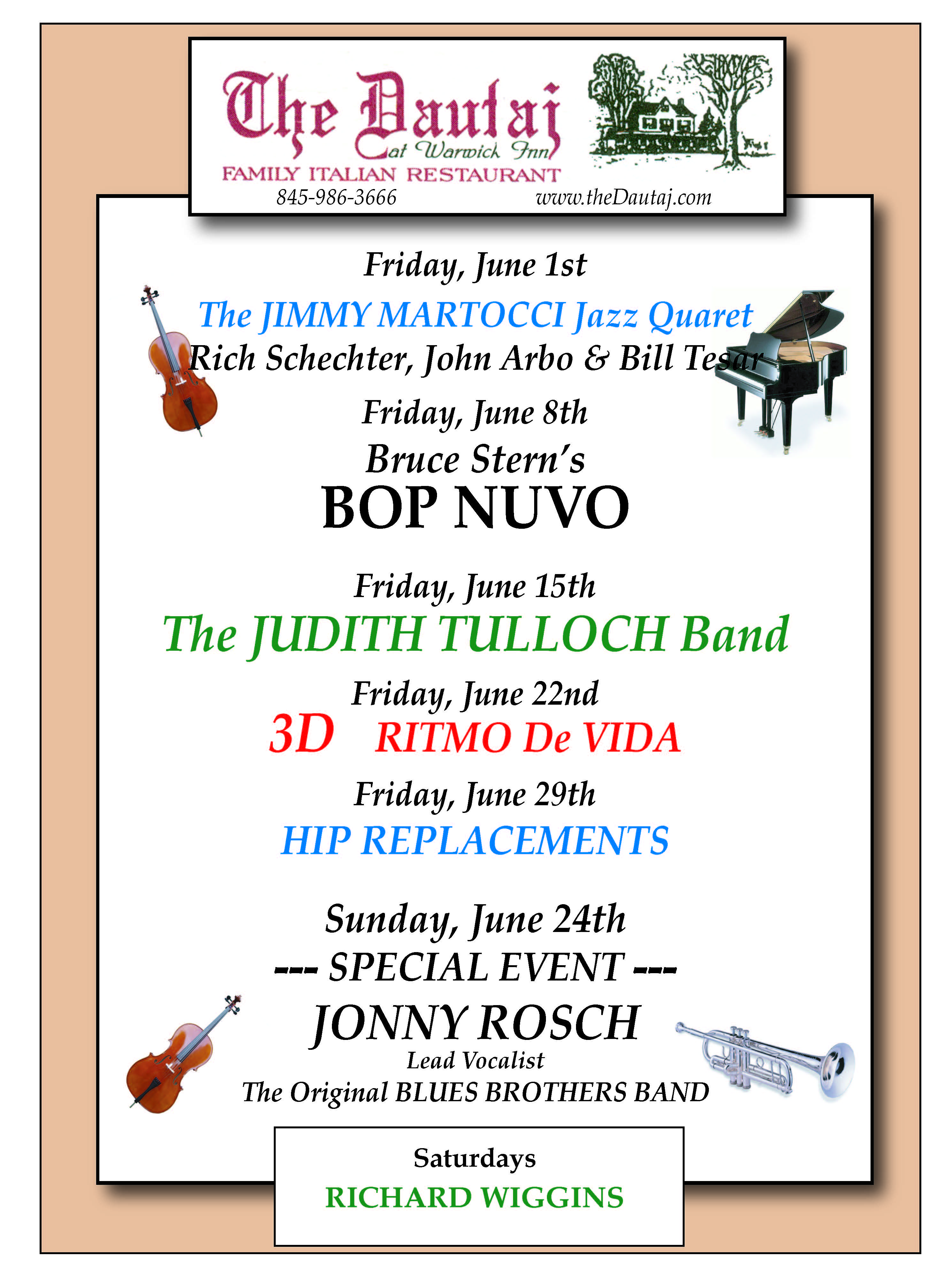 dautaj music  in june
