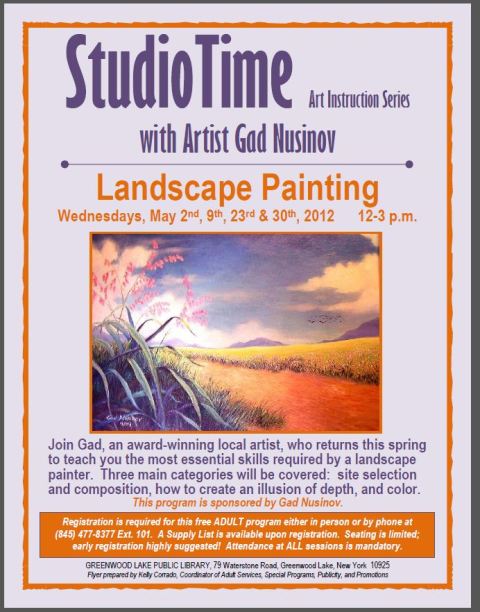 Flyer-Landscape Painting